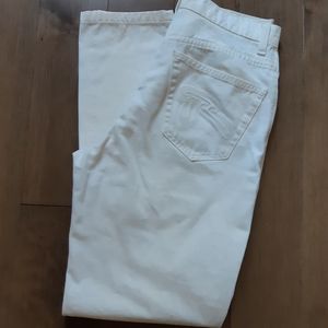 Vintage | RODIER paris off white slim jeans